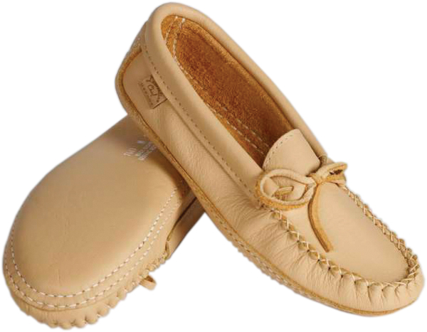 moosehide slippers