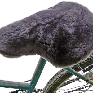 Sheepskin Bicycle Seat Cover