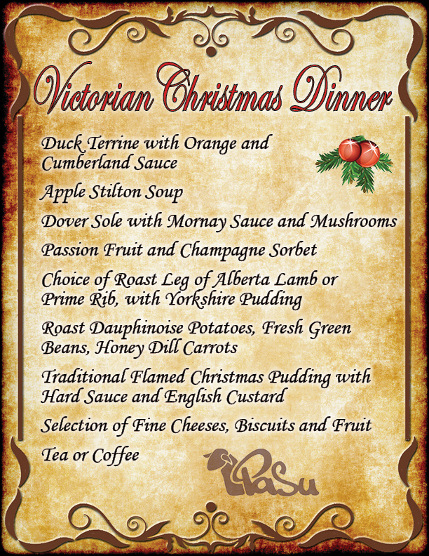Victorian Christmas Dinner